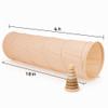 Lyla & Sage Play Co - Kids Play Tunnel - 6ft Pop Up Crawl Tunnel for Toddlers Babies - Collapsible Tunnel Toy Gift for Boy and Girl - Play Tunnel Tent Indoor & Outdoor (Canyon/Peach) view 2