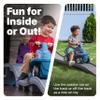 Step2 Up & Down Roller Coaster Kids Ride On Toy, Push Car, Indoor/Outdoor Playset, Made of Durable Plastic, Max Weight 50 lbs., for Toddlers 2-5 Years Old, Gray & Blue view 2
