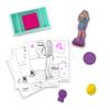 Barbie Boutique Stamp Set - Creative Stamps for Kids to Explore Imagination and Design, Kid-Friendly Stamp Kit for Arts and Crafts Fun, Featuring Fashionable Barbie Designs and More. view 4