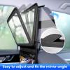 Brislut Baby Car Mirror with Adjustable Tablet Holder, Road Trip Essentials for Kids, Backseat Mirror to See Rear Facing Infant, Ipad Case for Car Headrest view 2