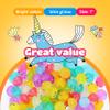 Unicorn Poop Mini Toys - Unicorn Party Favors - 50 pcs - Glitter Unicorns Party Supplies - Shimmering Rainbow Poop Mini Toy - Vending Machine Toys view 4