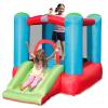 ACTION AIR Toddler Inflatable Bounce House w/Blower, Durable Sewn & Extra Thick for Indoor/Outdoor Fun with Slide view 1