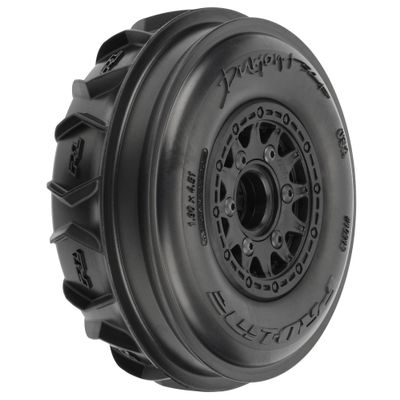 Pro-Line Racing Dumont Paddle/Rib SC 2.2/3.0 MTD Raid Blk F PRO1021210 RC Tire