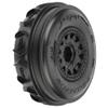 Pro-Line Racing Dumont Paddle/Rib SC 2.2/3.0 MTD Raid Blk F PRO1021210 RC Tire view 1