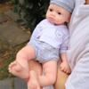 SERENDOLL 19 inch Realistic Full Silicone Baby Doll,Lifelike Reborn Baby Dolls, Toy, and Collectible.Bald Boy 010 view 3