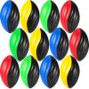 Jerify 12 Pcs Mini Foam Footballs for Kids Students 7 Inch Small Spiral Football Toys Easy Grip Waterproof Soft Emulation Ball for School Gift Sports Party Game(Classic Color) view 1
