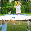 Jerify 12 Pcs Mini Foam Footballs for Kids Students 7 Inch Small Spiral Football Toys Easy Grip Waterproof Soft Emulation Ball for School Gift Sports Party Game(Classic Color) view 2