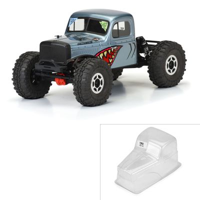 Pro-Line Racing Comp Wagon CabOnly ClrBdy 12.3WB Crwlrs PRO360600 Car/Truck Bodies Wings & Decals