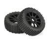 Pro-Line Racing 1/8 Gladiator M2 Fr/Rr BgyTire MTD Blk Mach 10 2 PRO907421 RC Tire view 3