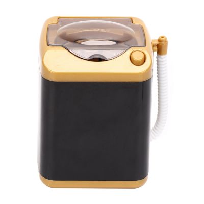 toy working washing Kids Toy Gift Cleansing Children Electric Mini Quick Dry Cleaning Washing Machine Cosmetic Washer - Tool