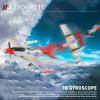Goolsky RC Plane, 2.4GHz 4 Channel Remote Control Airplane, P51 Fighter RC Aircraft with Brushless Motor, 6-Axis Gyroscope, 3D/6G Mode and LED Searchlight, Easy to Fly for Adults view 2
