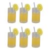 Agatige 20pcs Dollhouse Lemonade Cup, Simulation Miniature Lemon Beverages Cups Food Drinks Supplies for 1:12 1: 6 Dollhouse view 1