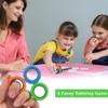 Dermasy Magnetic Rings Fidget Toy 3 PCS Set Novelty Fidget Toys for Stress and Anxiety Relief Great Gift for Teens Kids Adults with OCD ADHD Autistc (3Pcs Multicolor (New)) view 2