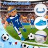 American 18 inch Doll Clothes Accessories-Soccer Uniform Valentine's Gifts for 18 Inch Girl Dolls (Sports) view 4