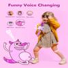 Amazmic Toys for Girls, Kids Karaoke Microphone Toddler Microphone for Kids with Lights, for Girls, Birthday New Year Party Boys Toy Age 3 4 5 6 7 8+(Light Purple) view 4