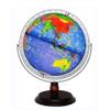 OLOTU Globe Newest World Globe 3D Stereo Lighting Kids Adult Globe Lights World Globe with Wooden Stand 32cm/12.5" Globe for Decor view 1