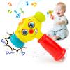 HOLA Toys for 1 Year Old Boy Birthday Gift - Hammer Baby Toy 12-18 Months, Musical Toddler Toys 1-2 with Light Flashing, Learning Toy for Toddlers 1-3 Easter Basket Stuffers for Babies Toddler view 1