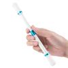 Surakey Spinner Pen Finger Pen Rotating Gaming Gel Pens Flying Pen Finger Rotating Pen Entertainment Release Pressure Toy for Kids Students Teens Student Games Gift (White Blue) view 1