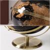 Globe Premium World Globe with Metal Stand and Black Sea Educational Geographic Globe 2 Pack for Home, Office and Classroom Globe for Decor view 4