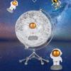 OLOTU Globe Cute and Exquisite World Earth Ceremony with A Metal Tripod 7.8 Inches (20 Cm) DIY Built -in Earth Earth's Interesting Astronaut Doll Globe for Decor view 4