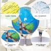 OLOTU Globe Education Adult Desktop Geographical Globe 12.5 -inch Large Earth 720  Rotation World Globe with Metal Bracket Globe for Decor view 4