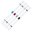4 Pieces Spinner Pen Finger Pen Rotating Gaming Gel Pens Flying Pen Finger Rotating Pen Entertainment Release Pressure Toy for Kids Students Teens Student Games Gift (White) view 1