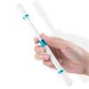 Surakey Spinner Pen Finger Pen Rotating Gaming Gel Pens Flying Pen Finger Rotating Pen Entertainment Release Pressure Toy for Kids Students Teens Student Games Gift (White Silver) view 4