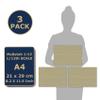 3 Sheets Self-Adhesive Wall Cladding for Dollhouse 1:12 Scale (Limestone) view 4