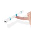 Spinner Pen Finger Pen Rotating Gaming Gel Pens Flying Pen Finger Rotating Pen Entertainment Release Pressure Toy for Kids Students Teens Student Games Gift (Silver) view 4
