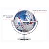 OLOTU Globe Geography Educational World Globe Kids Adult 720 Rotating Globe Desktop Decorative Globe 11.8 Inch Globe for Decor view 2