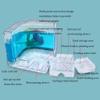 DAPERCI Ant Farm Castle Ant Castle 2 Layers Transparent Ant Farm House Kids and Adult Science Science Educational Toys Workshop Antterrarium Ant Habitat view 4