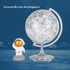 OLOTU Globe Cute and Exquisite World Earth Ceremony with A Metal Tripod 7.8 Inches (20 Cm) DIY Built -in Earth Earth's Interesting Astronaut Doll Globe for Decor view 4