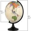 OLOTU Globe World Globe with Black Stand Desktop Political Globe Classroom Globe Globe World Globe Adult and Kids Globe 12.5 Inch Home Decor Globe for Decor view 3