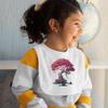 Beautiful Baby Bibs - Magenta Tree Baby Feeding Bibs - Colorful Bibs for Eating view 2