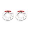 TREAL Aluminum 7075 Brake Disc with Calipers (2) for Redcat GEN9-Silver view 1