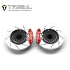TREAL Aluminum 7075 Brake Disc with Calipers (2) for Redcat GEN9-Silver view 3