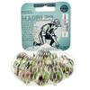 House of Marbles Adventurers Net Bag of Marbles - 21-Piece Camouflage Glass Marble Set with 1 Shooter & 20 Player Marbles for Games, Marble Runs, Collecting & Gifts view 1
