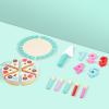 Birthday Cake Cutting Toys, Wooden Play Food Set for Kids Toddlers, Pretend Play Kitchen Toys for Boys Girls view 4