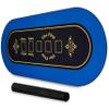 Texas Hold'em Poker Mat for Table 73 x 31.5 Inches, Barrington Replacement, Poker Table Top Fits Up to 10 Players, for Blackjack and Casino Games view 1