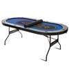 Texas Hold'em Poker Mat for Table 73 x 31.5 Inches, Barrington Replacement, Poker Table Top Fits Up to 10 Players, for Blackjack and Casino Games view 3