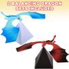 ArtCreativity Balance Dragon Toys for Kids Set of 2, Balancing Dragon Figurines with Pyramid Display Stands, Stress Relief Sensory Fidget Toy, Balancing Bird Toys for Kids view 2