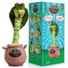 Gagster Dancing Cobra Snake - Dancing, Talking, Mimicking Cobra Snake Toy, Great for Kids & Adults, Singing, Joking, and Repeating What You Say, Hilarious Gag Gift Plush Novelty Mimic Toy view 1