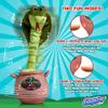 Gagster Dancing Cobra Snake - Dancing, Talking, Mimicking Cobra Snake Toy, Great for Kids & Adults, Singing, Joking, and Repeating What You Say, Hilarious Gag Gift Plush Novelty Mimic Toy view 4
