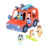 Bluey Heeler 4WD Family Toddler Toy Car with 4 Figures, Surfboards and Sticker Sheet, Pretend Play, Bluey Toys for Kids Ages 3+, Amazon Exclusive view 1