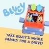 Bluey Heeler 4WD Family Toddler Toy Car with 4 Figures, Surfboards and Sticker Sheet, Pretend Play, Bluey Toys for Kids Ages 3+, Amazon Exclusive view 2