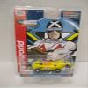 Auto World SC381-2 Silver Screen Machines Race Worn Racer X Shooting Star HO Scale Electric Slot Car view 1