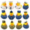 Cool Rubber Ducks (2") Standard Size. (12 Pack) Cute Duck Bath Tub Pool Toys. (Uniform Armed Forces Rubber Ducks) view 1