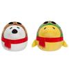 Squishmallows Original Peanuts 8-Inch Aviator Snoopy and Aviator Woodstock 2-Pack Plush - Little Ultrasoft Official Jazwares Plush - Amazon Exclusive view 1