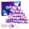 24 Pack Galaxy Slime Kit, Super Soft Stretchy Non-Sticky, Stress Relief Slime Toys for Girls and Boys Party Favors Kids Gift, Best Birthday Gift view 1