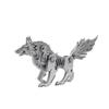 3D Metal Model Kits, Mechanical Wolf 3D Metal Puzzle,Steel Animal Series DIY Brain Teasers Simple 3D Puzzles Home Decor Art Craft Gifts Toys for Adult view 1